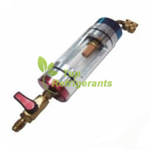 Refrigerant gas recovery Filter recycling
